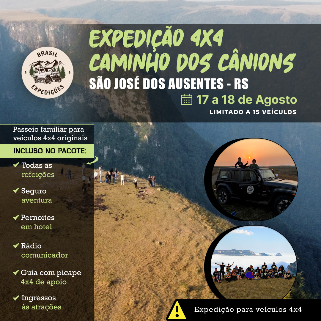 CRIATIVO EXPEDIÇÃO CAMINHO DOS CÂNIONS FEED 1